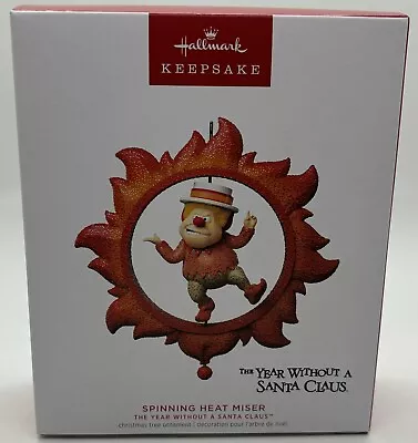 2023 Hallmark Keepsake The Year Without A Santa Spinning Heat Miser Ornament • $26