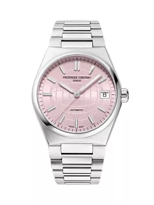 Frederique Constant Women's 'Highlife' Pink Dial Automatic Watch FC-303LP2NH6B • $950