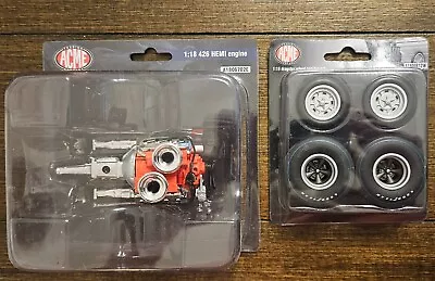 1/18 Gmp Acme *lot* Engine + Wheel Set - A1806702e A1800812w *brand New* • $30