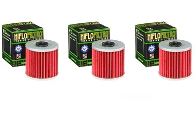 1987-2018 Kawasaki KLR650 Genuine HiFlo Oil Filter HF123 KLR 650 - Pack Of 3 • $12.88