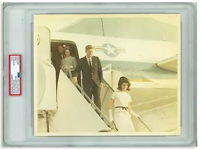 $1500 • Buy John F. Kennedy Photograph Assassination Day Before Stoughton Photo Type 1 PSA