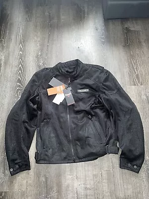 NEW Victory Motorcycles Mesh Jacket With Tag Unused With Armor Clean Original VM • $179