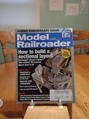 Model Railroader Magazine: January 2009 (RRR8).  • $1.75