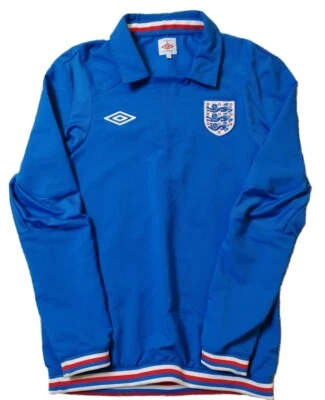 £42.95 • Buy Mens Umbro England Football Drill Top Blue Training Sweatshirt Size S Small 1966
