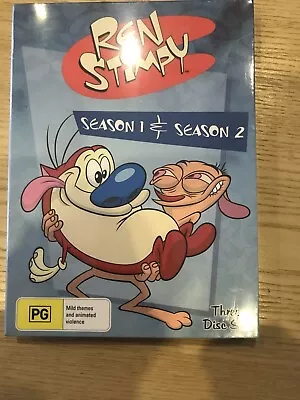 £15.98 • Buy Ren And Stimpy: Season 1 And 2 DVD (2006) Ren And Stimpy Cert PG New/Sealed