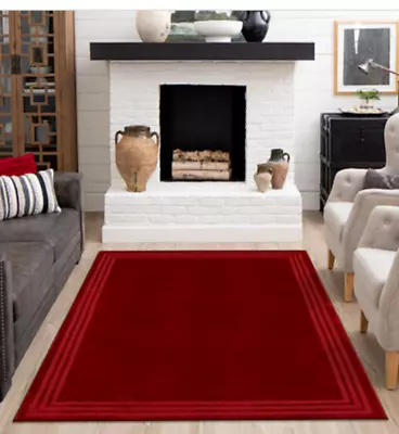 Mohawk Home Everstrand Othello Washable Rectangular Accent Rug Red 30 X 46in • $24.95