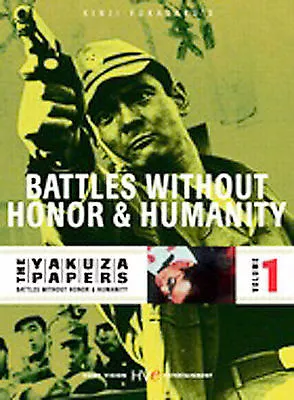 The Yakuza Papers: Volume 1 - Battles Without Honor And Humanity (DVD 2004) NEW • $45.99