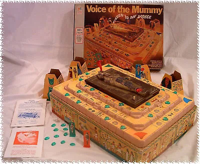 1971 Voice Of The Mummy Board Game - Green Precious Jewels-Complete Working 100% • $799.99