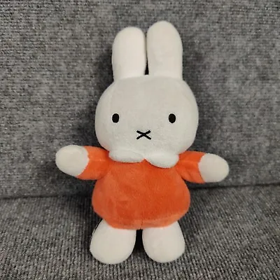 Miffy Rabbit Bunny Sekiguchi Plush 6  Toy Doll Japan Dick Bruna Orange Rattle  • $15.25