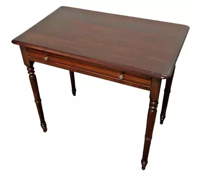 Handsome Small Antique Mahogany Writing Table / Hall Table • £239