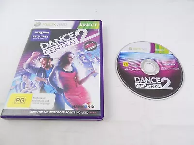 Mint Disc Xbox 360 Dance Central 2 - No Manual Free Postage • $7.90