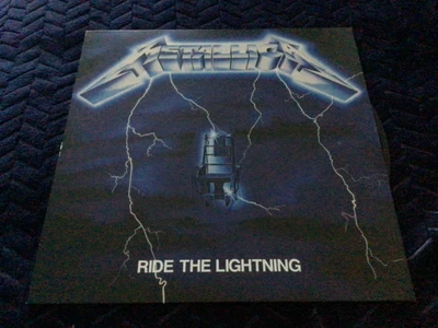 £25 • Buy Metallica Ride The Lightning Reissue Remastered Vinyl LP Record