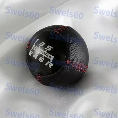 JDM Mugen Leather Shift Knob 6 Speed For HONDA CRZ Type R Civic FA5 FG2 SI • $59.79