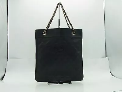 Auth YL21 Chanel Matelasse Chain Tote Bag Missing Seal COCO Mark From Japan • $844.09