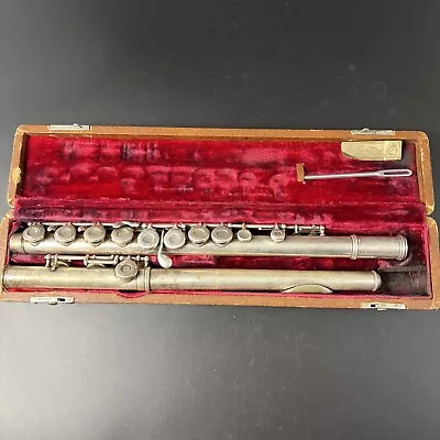 Vintage Armstrong Elkhart Flute Piccolo W/Original Wood Case Instrument • $48.99