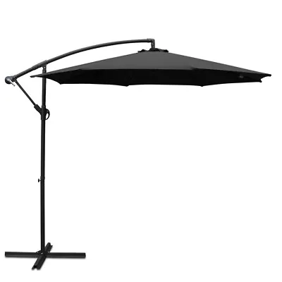 $126.31 • Buy Instahut 3M Cantilevered Outdoor Umbrella - Black