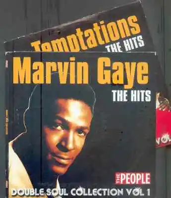 Marvin Gaye + The Temptations: The Hits - Promo 2 Cd Set (2006) Soul Collection • £2.50