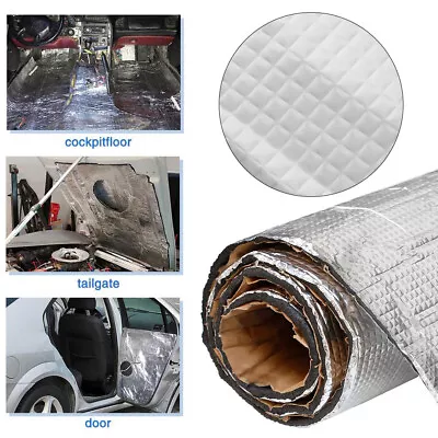 5-20M Camper Van Aluminium Foil Adhesive Back Sticky Closed Cell Foam Insulation • £28.95