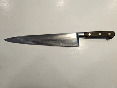 $89.95 • Buy Vintage SABATIER TRUMPET La Trompette France Chefs Knife 9.75  Blade Kitchen