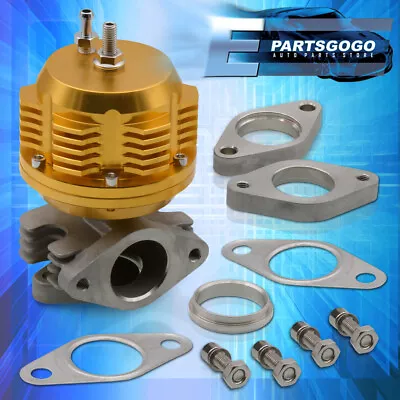 38mm Turbo Charger 8 PSI Boost Manifold External Wastegate Internal Spring Gold • $33.99