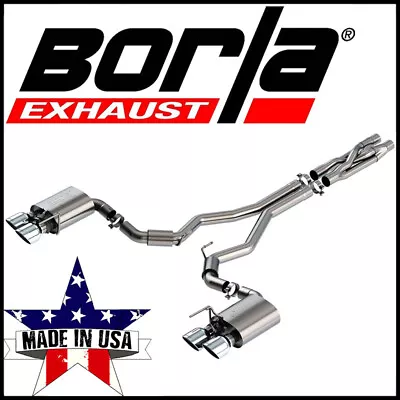 Borla ATAK Cat-Back Exhaust System Fits 2020-2022 Ford Mustang Shelby GT500 5.0L • $2270.99