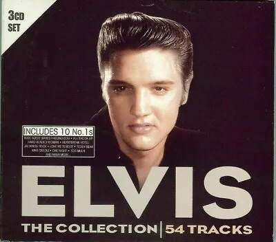 Elvis Presley - The Collection - 3 Cd Set - 54 Songs - Very Clean - Pre-played • $11.95