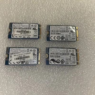 Lot Of 4 HP 32GB Z400s M.2 2242 SSD MSATA Drive New 836705-002 SanDisk Z400s SSD • $24.99