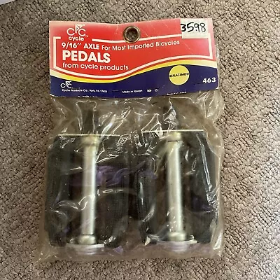 Vintage Bicycle Bike Pedals 9/16” • $20