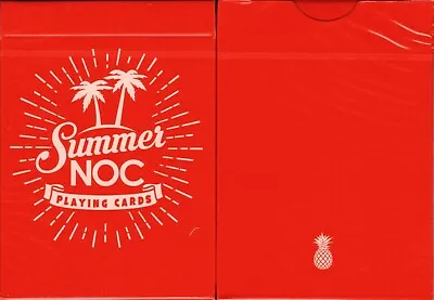 Summer NOC Pro Sunset Orange Marked Playing Cards Poker Size Deck USPCC Custom • $12.99