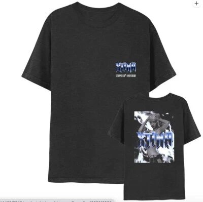 $30 • Buy Christina Aguilera T-shirt Small Stripped 20th Anniversary 