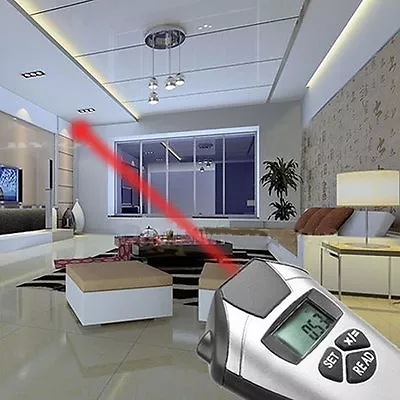 £11.84 • Buy Electronic Tape Measure Ultrasonic Distance Meter Measurement Pointer New