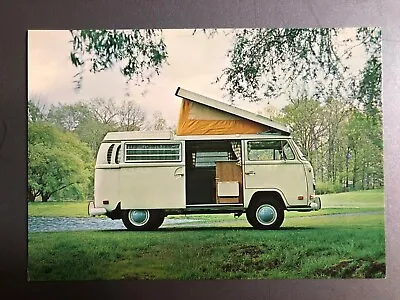 1970 VW Volkswagen Campmobile Postcard Post Card RARE!! Awesome L@@K • $14.95