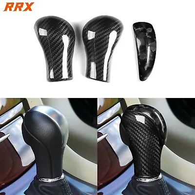 Forged Carbon Fiber Gear Shift Knob Cover For Infiniti G35 G37 FX35 QX70 QX50 • $66.49