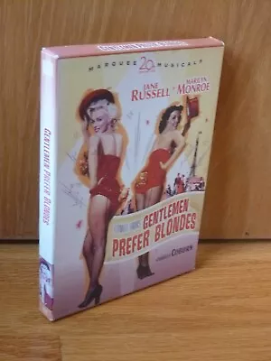 Gentlemen Prefer Blondes DVD Marilyn Monroe Movie + Slipcover Marquee Musical • $8.95