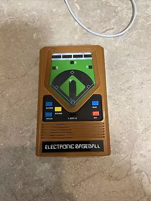 Mattel Classic Baseball Mattel Electronics Hand Held 2001 TESTED WORKS • $16.95