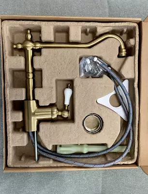 IKEA GLITTRAN Kitchen Faucet Brass  804.686.83 • £121.72