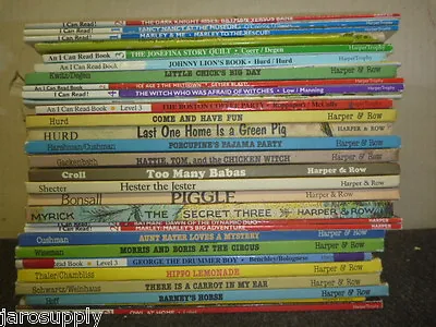 Lot Of 10 An I Can Read Child Beginning Readers Learn To Kids Books MIX UNSORTED • $18.88