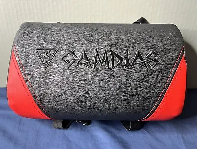 GAMDIAS Gaming Chair Racing Style Headrest Neck Support Pillow Black And Red • £15.90