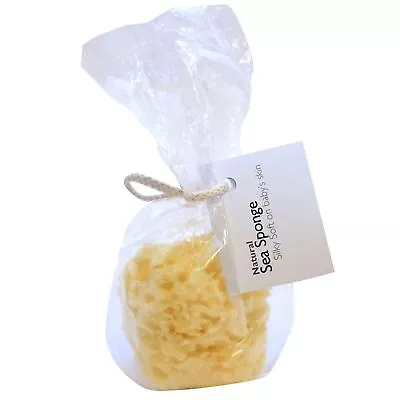 Hygan Baby Bath Wash Bathing Soft Natural Sea Sponge 0m+ • £5.03