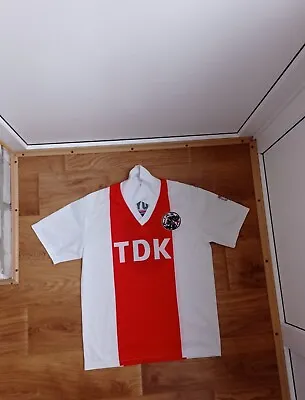 Vintage Ajax Amsterdam Soccer Shirt Football Jersey 1985-1987 Size M • $19.99