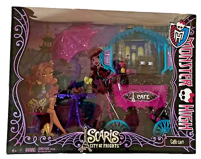 Monster High Scares City Of Frights  Cafe Cart NEW • $39.99