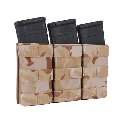 Esstac KYWI 556 Tall Triple Magazine Pouch - Multicam Arid - Made In USA • $59.75