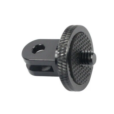 $10.51 • Buy CNC Aluminium Alloy 1/4 Mini Tripod Adapter Mount Holder For GoPro Hero 7/6/5