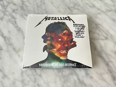 Metallica Hardwired To Self Destruct 2 CD DIGIPAK SEALED! 2016 Blackened NEW! • $10.99