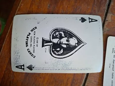 KEM Double Deck Plastic Playing Cards Vintage Case 52/52  1935  C144 • $20