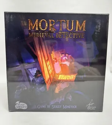 Arcane Wonders Boardgame Mortum - Medieval Detective Box New • $34.95