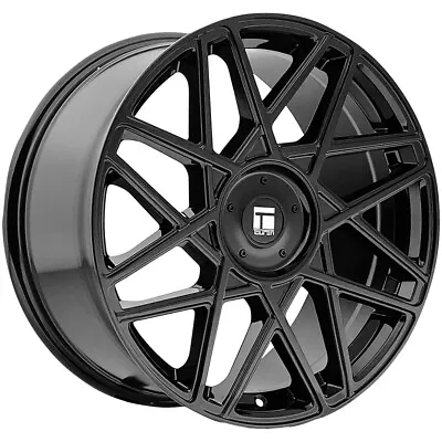 Touren TR66 17x8 5x112/5x120 +35mm Gloss Black Wheel Rim 17  Inch • $143.99