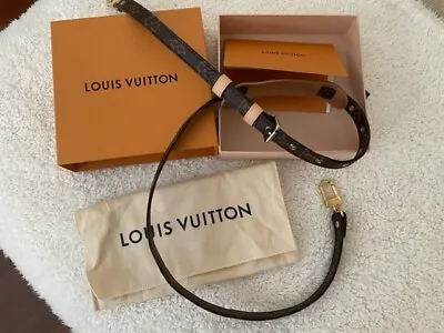 $365 • Buy Authentic Louis Vuitton Adjustable Monogram Strap J52315