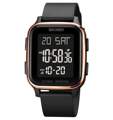 £9.99 • Buy New LED Digital Watch Water Resistant Sport Watch 4 Men Women Unisex Boys Girls