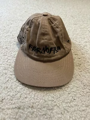 Vintage Rare No Fear Fishing Hat Fear No Fish G Loomis Brown Leather Strap • $39.99